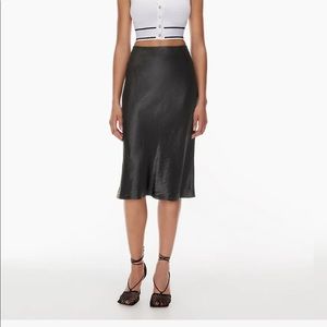 Aritzia - Babaton Slip Midi Skirt - size 6